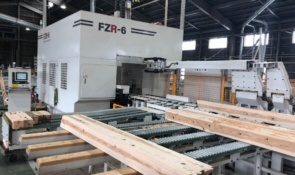 本社プレカット工場の写真