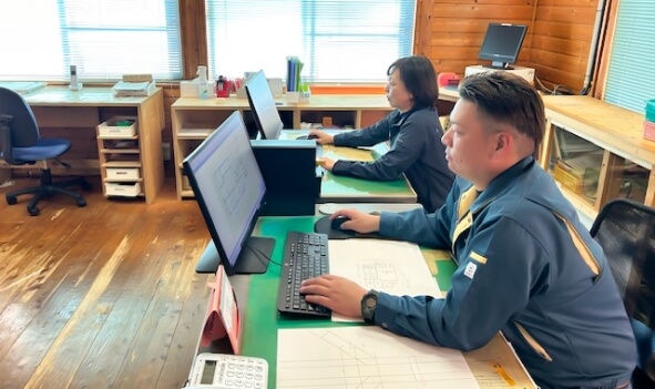 人吉プレカット工場の写真