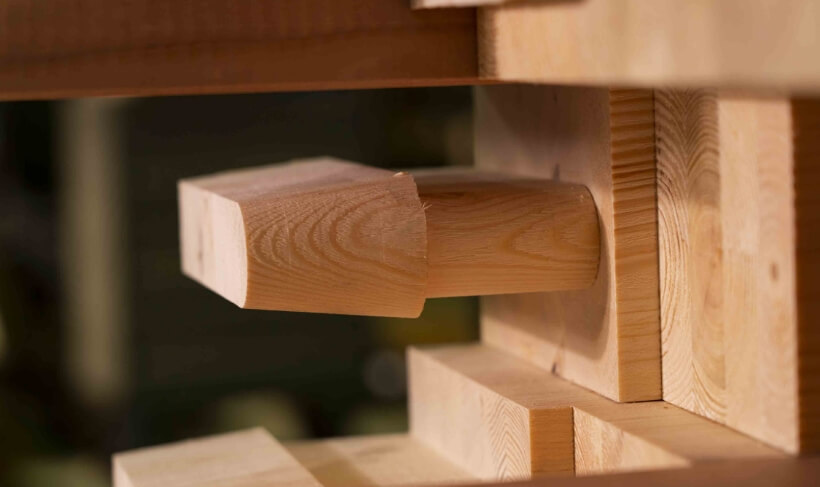 プレカットの加工例