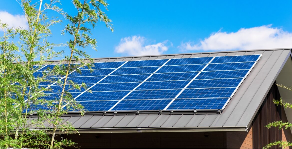 ソーラーパネルの写真