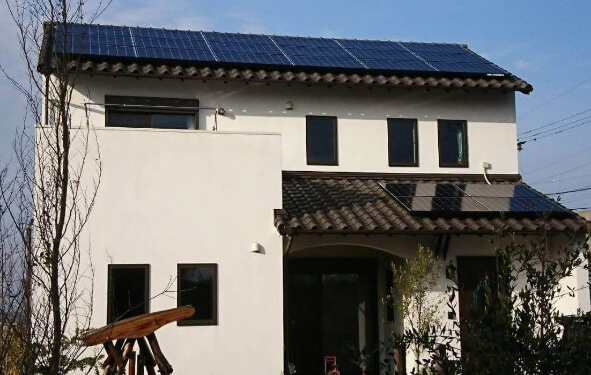 松橋町H様邸　長州産業 6Kw（洋瓦）