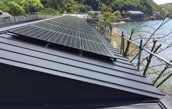 宇城市K様邸　Panasonic 10.24Ｋｗ（金属屋根）