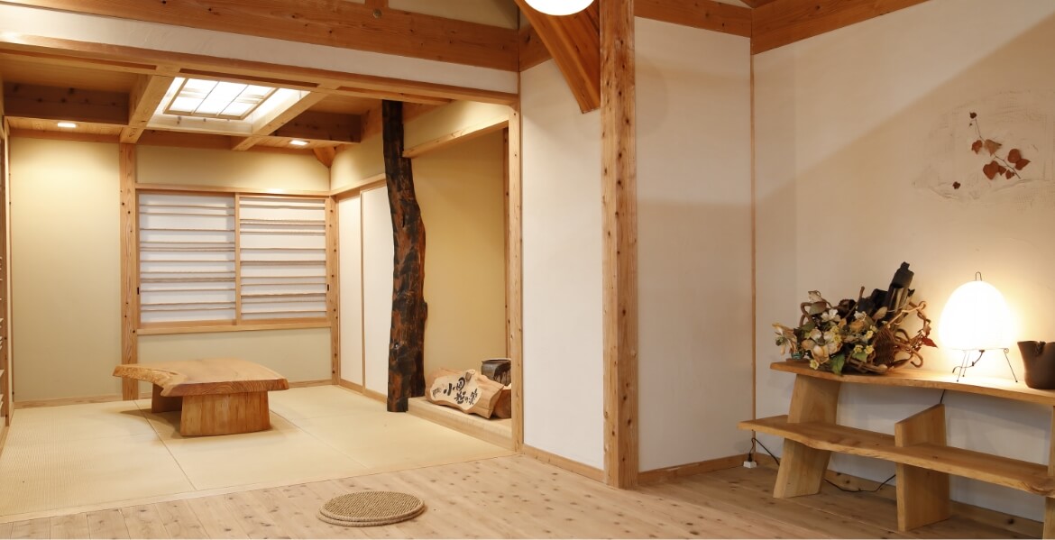 木造建築の家の画像